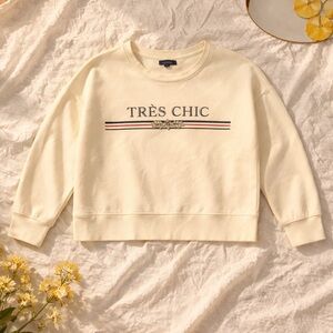 Très Chic white Sweatshirt size extra large